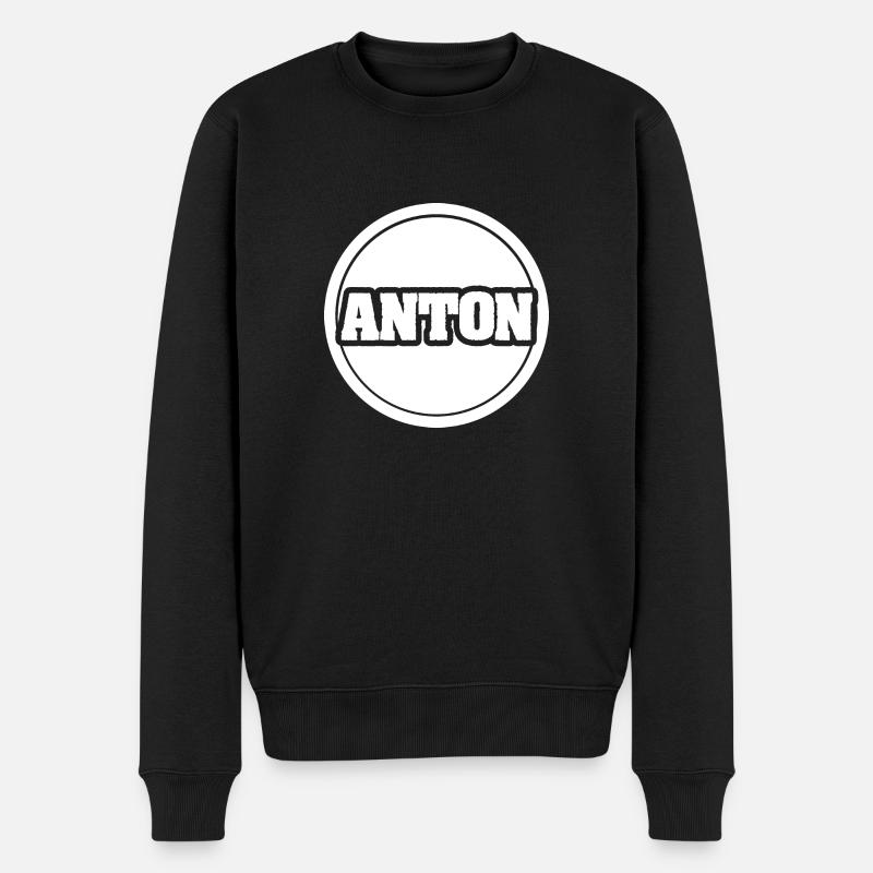 Cadeau pour Anton - Pull Premium bio Homme - noir