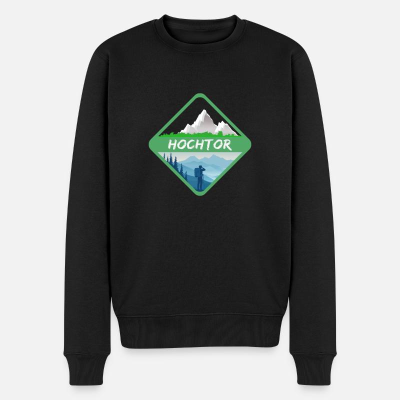 Nature Hochtor - Pull Premium bio Homme - noir