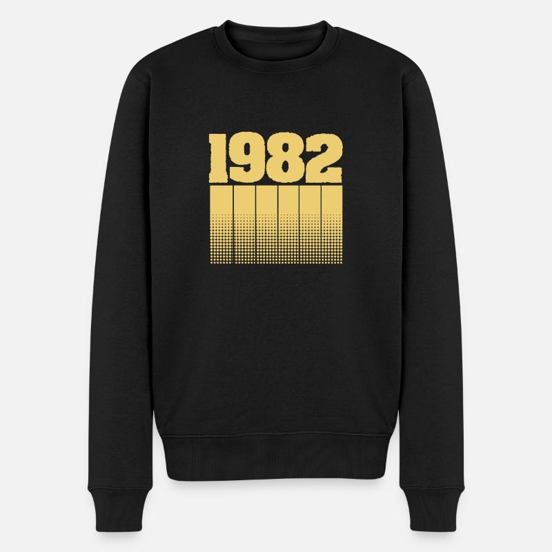 Né en 1982 - Pull Premium bio Homme - noir