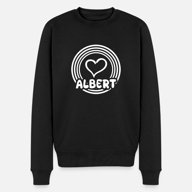 Cadeau pour Albert - Pull Premium bio Homme - noir