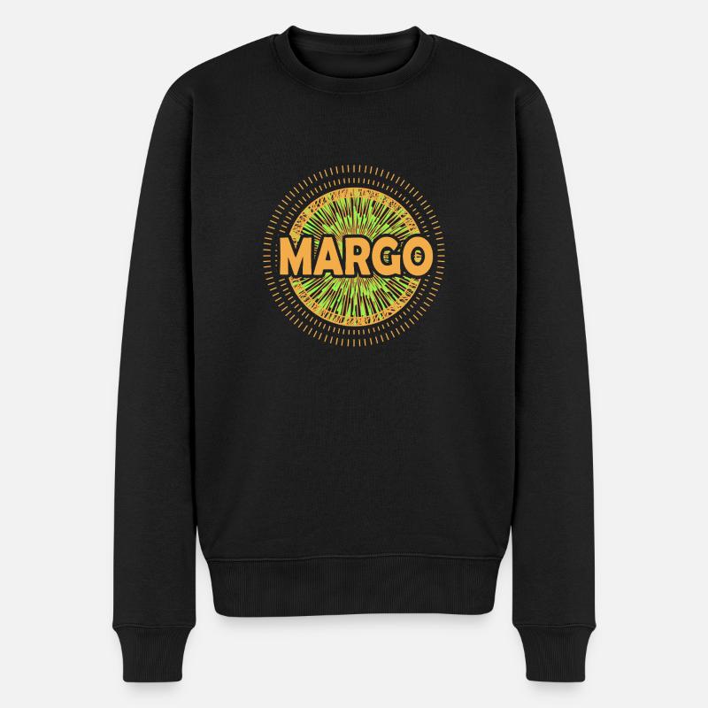 Margo as a gift idea - Men's Premium Organic Jumper - black