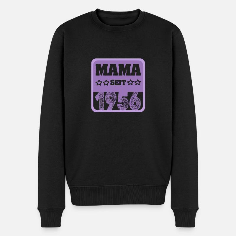 1956 - Männer Premium Bio Pullover - Schwarz
