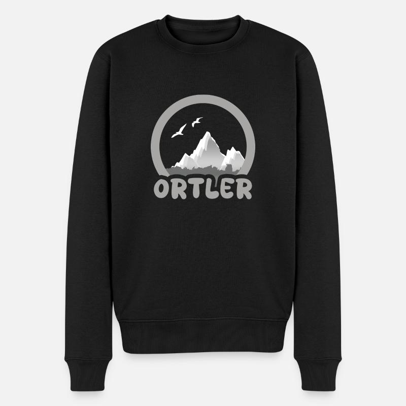 Cadeau pour Ortler - Pull Premium bio Homme - noir
