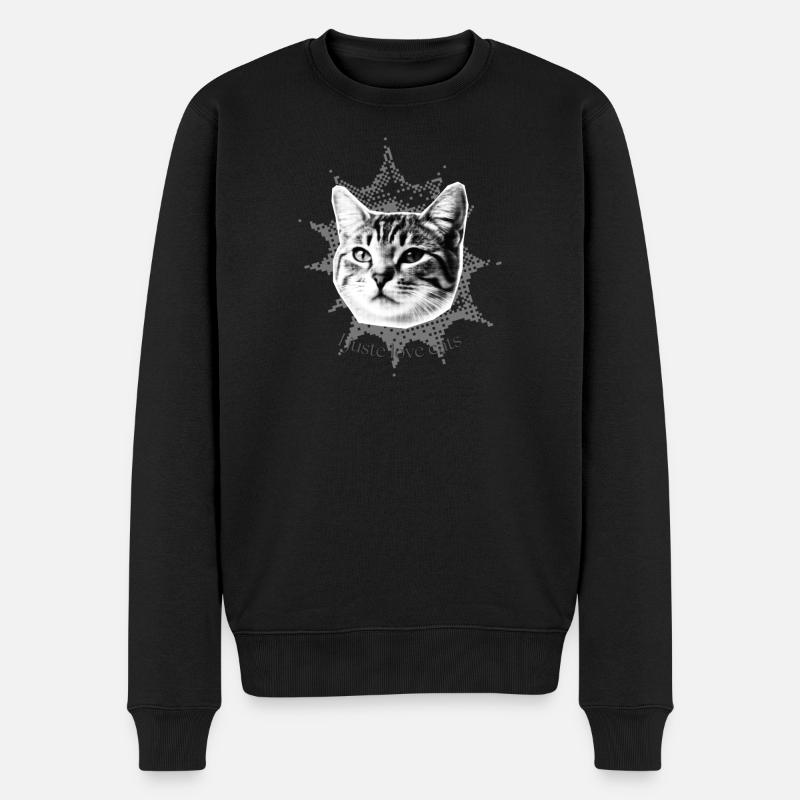 Design super cadeau miaou - Pull Premium bio Homme - noir