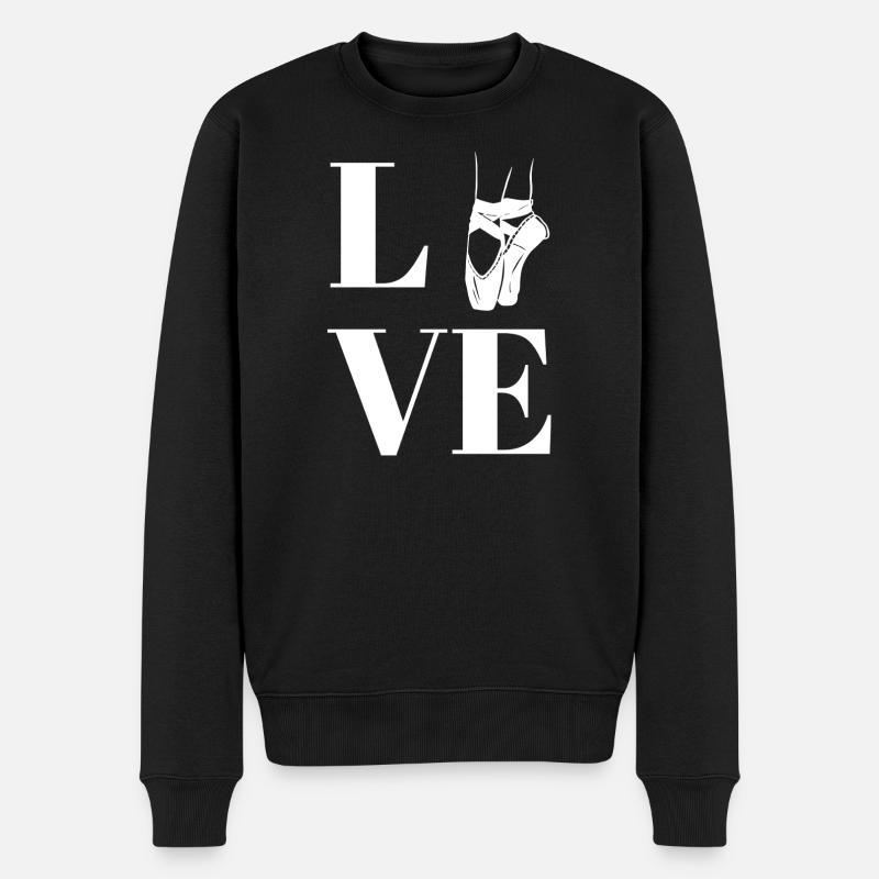 Love ballet  - Pull Premium bio Homme - noir