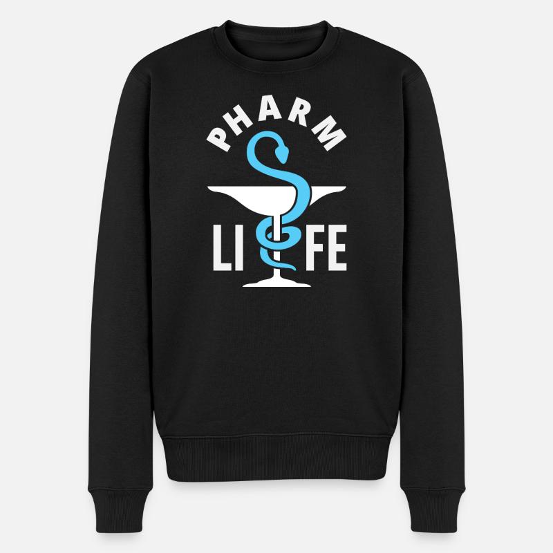 Pharmacist Pharmaceutical Technical - Men's Premium Organic Jumper - black