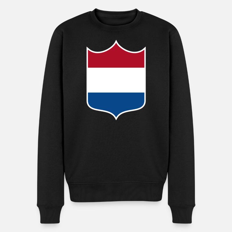 Pays-Bas - Pull Premium bio Homme - noir