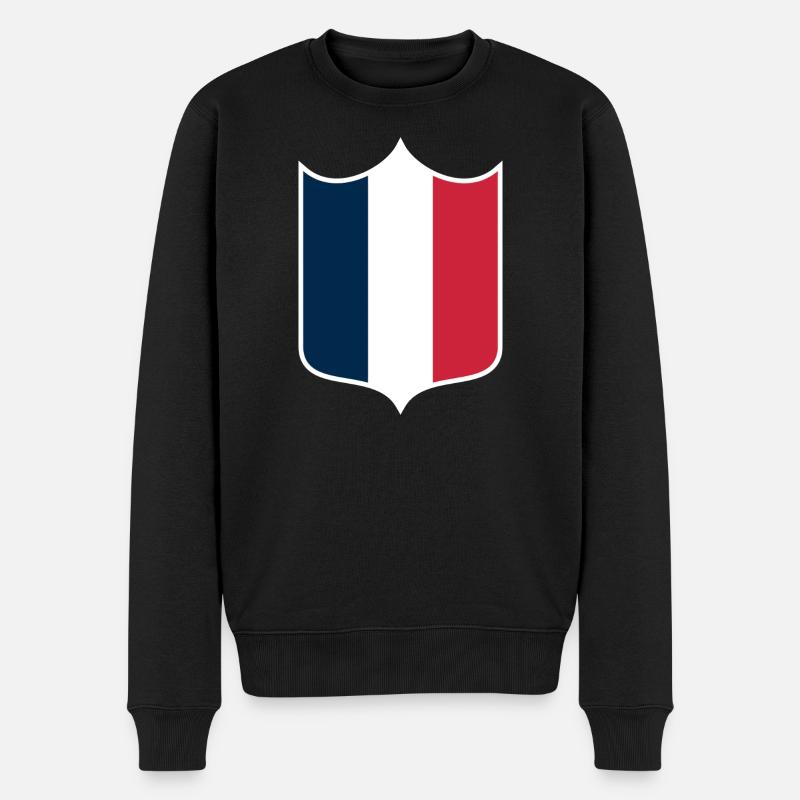 France - Pull Premium bio Homme - noir