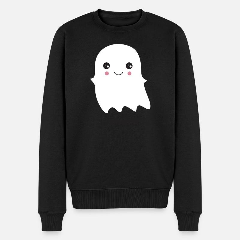 Süßer Geist - Männer Premium Bio Pullover - Schwarz