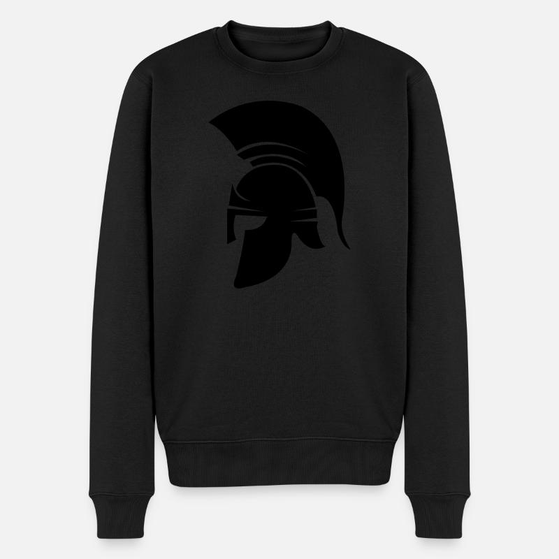 casque sparta - Pull Premium bio Homme - noir