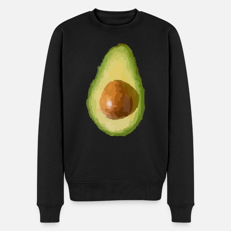 Avocat - Pull Premium bio Homme - noir