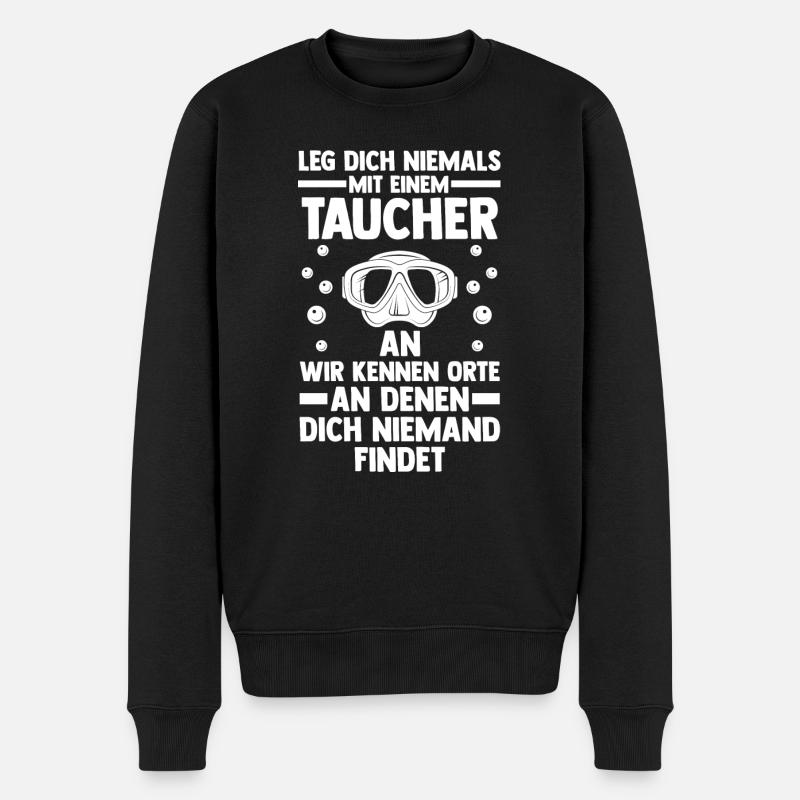 Schullehrerin Lehrerin - Männer Premium Bio Pullover - Schwarz