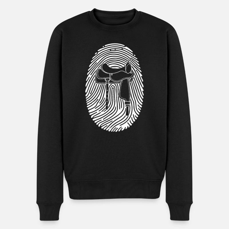 Cheval - Pull Premium bio Homme - noir