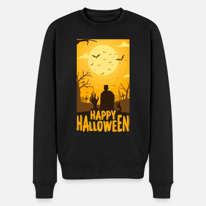 Joyeux halloween - Pull Premium bio Homme - noir