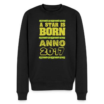 est 2017 - Pull Premium bio Homme - noir - Devant - Nico (187cm)