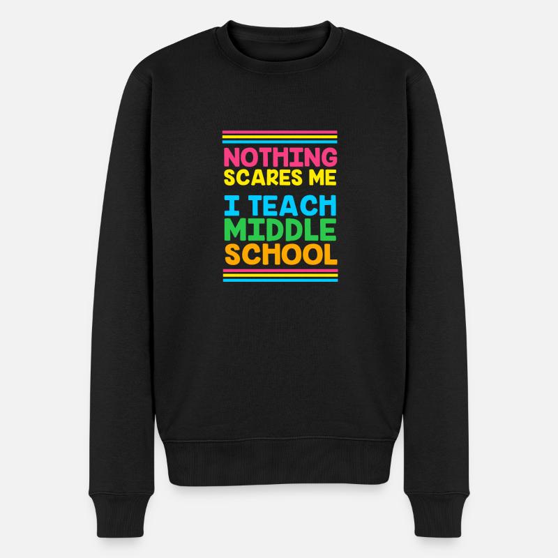 Enseignants de collège - Pull Premium bio Homme - noir