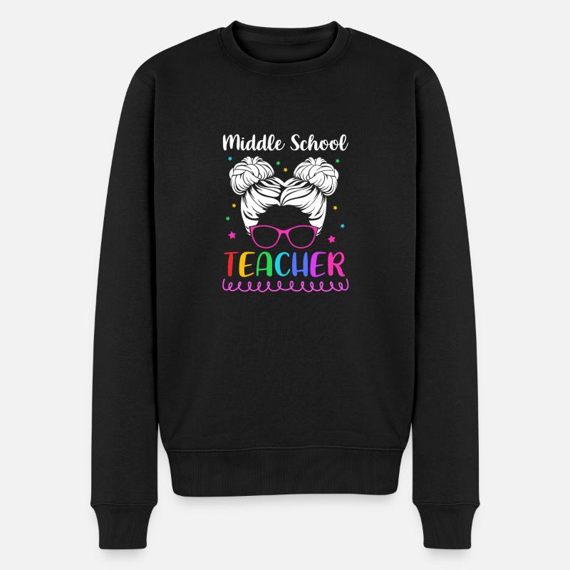 Enseignants de collège - Pull Premium bio Homme - noir