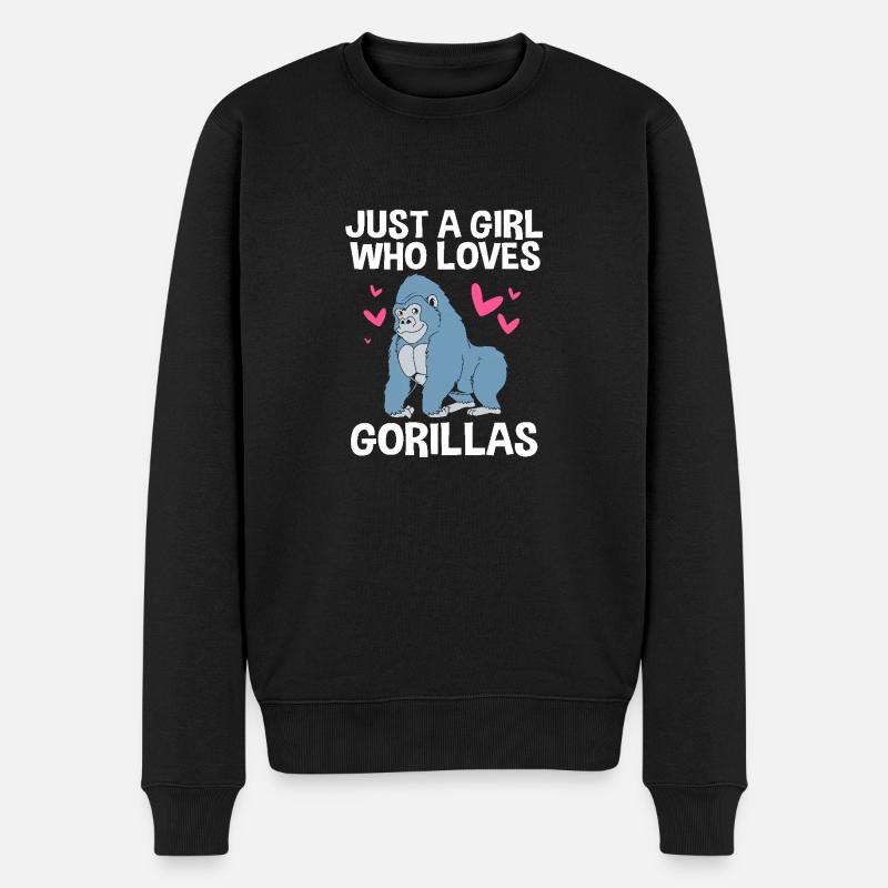 Gorille - Pull Premium bio Homme - noir