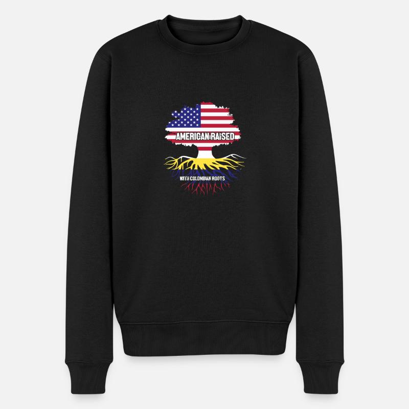 Colombie - Pull Premium bio Homme - noir