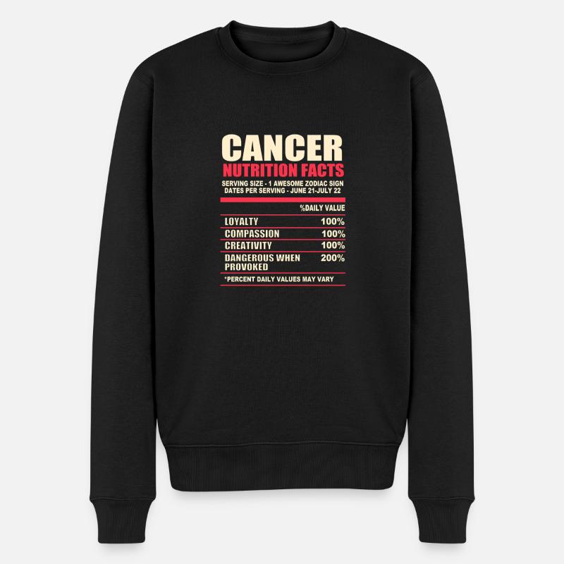 Crabe - Pull Premium bio Homme - noir