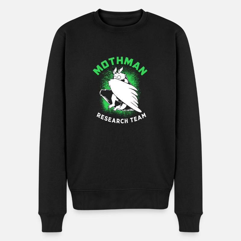 Papillon de nuit - Pull Premium bio Homme - noir