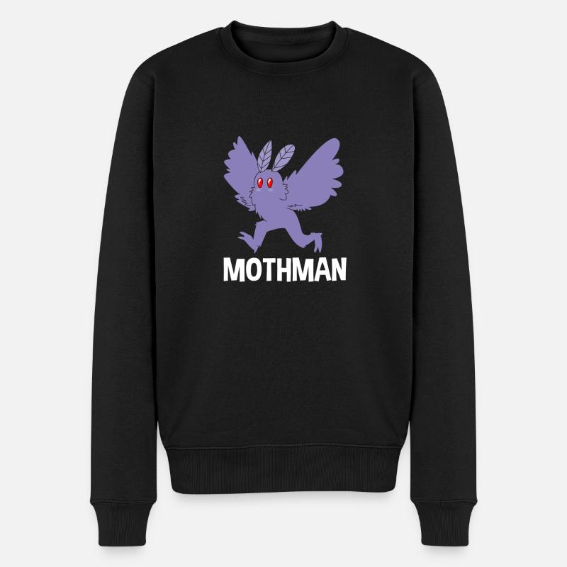 Papillon de nuit - Pull Premium bio Homme - noir