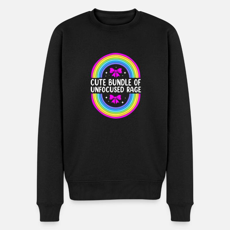 Gothique pastel - Pull Premium bio Homme - noir