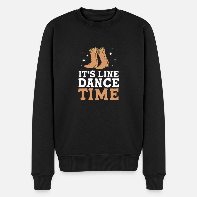 Danse en ligne - Pull Premium bio Homme - noir