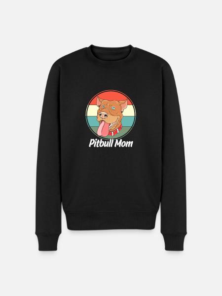 Pitbull - Men's Premium Organic Jumper - black