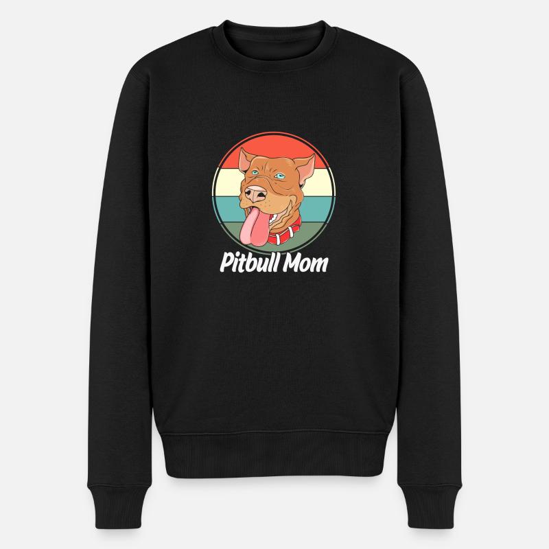 Pitbull - Männer Premium Bio Pullover - Schwarz