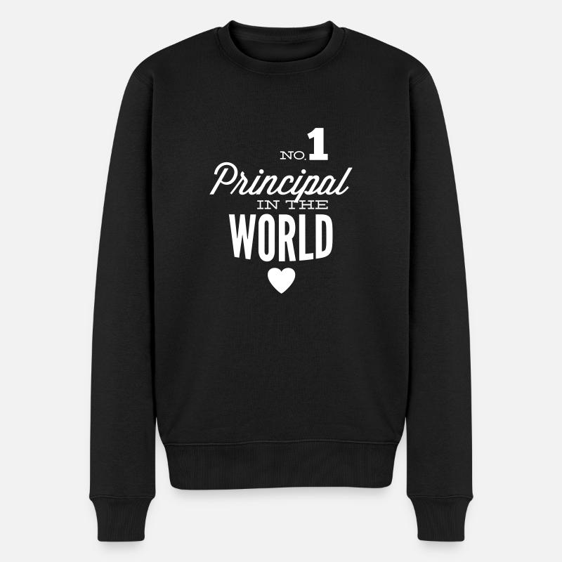 Meilleure école dans le monde - Pull Premium bio Homme - noir