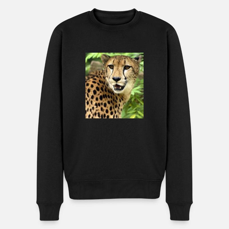 cheetah - Pull Premium bio Homme - noir
