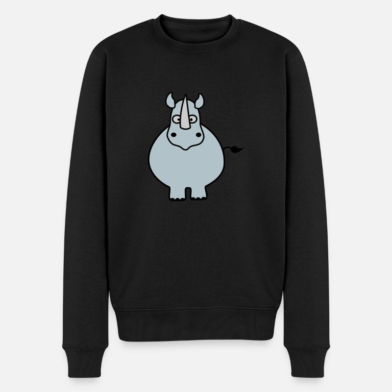 Rhino - Pull Premium bio Homme - noir
