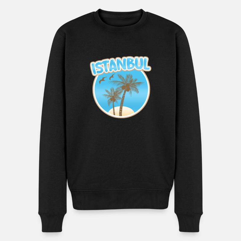 Cadeau pour Istanbul - Pull Premium bio Homme - noir