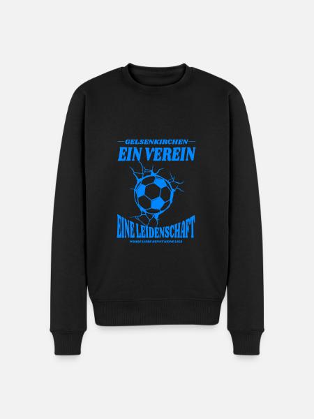 Gelsenkirchen Fußball Spruch Geschenk - Männer Premium Bio Pullover - Schwarz
