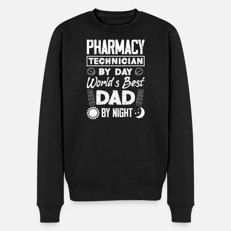 Pharmacist Pharmaceutical Technical - Men's Premium Organic Jumper - black