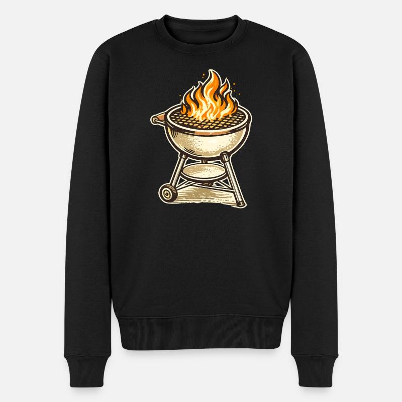 Griller - Pull Premium bio Homme - noir