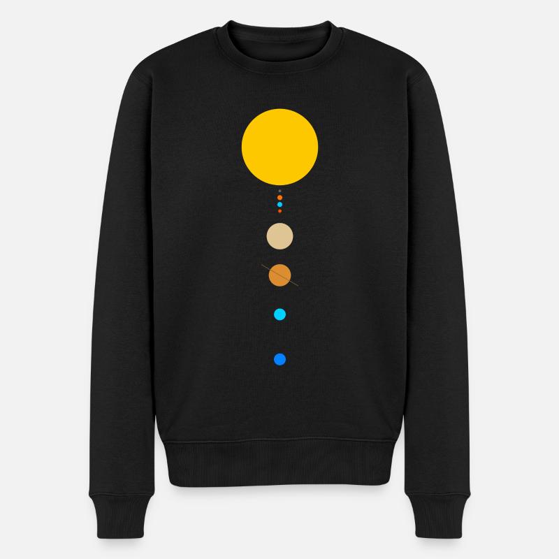 Système solaire - Pull Premium bio Homme - noir