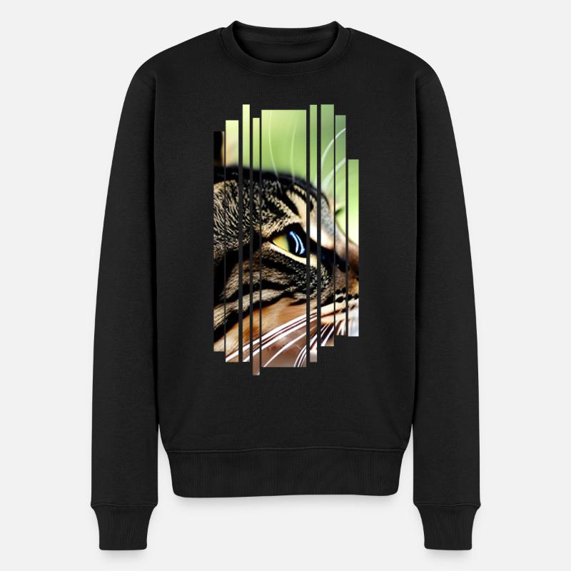 Chats - Pull Premium bio Homme - noir