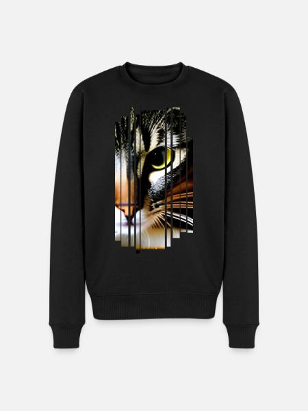 Cat Cats - Men's Premium Organic Jumper - black