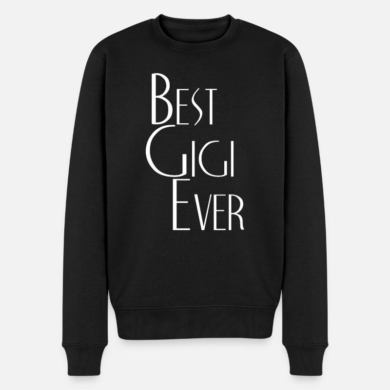 Best Gigi ever - Pull Premium bio Homme - noir