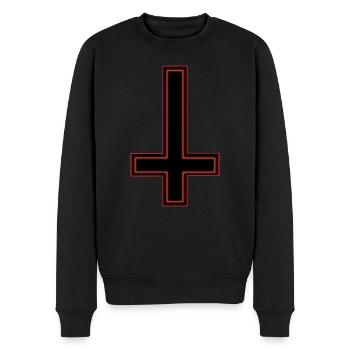 La Croix - Pull Premium bio Homme - noir - Devant - Nico (187cm)