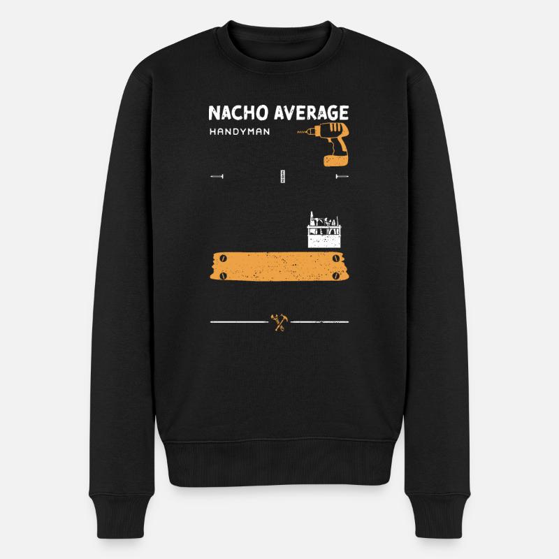 Nacho Average Handyman - Handyman - Pull Premium bio Homme - noir