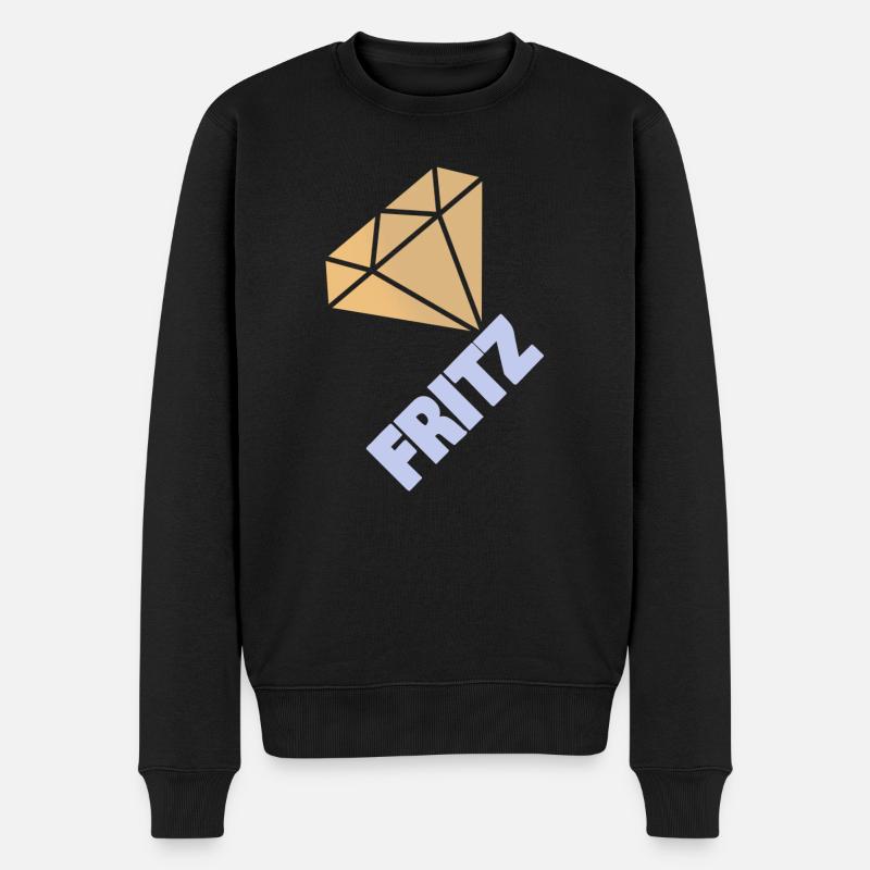Cadeau pour Fritz - Pull Premium bio Homme - noir