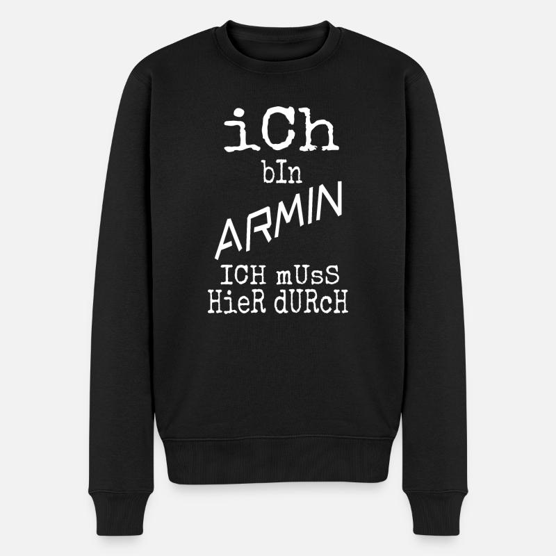 Cadeau pour Armin - Pull Premium bio Homme - noir