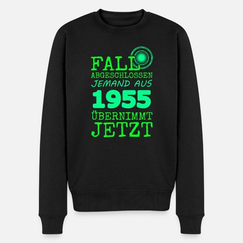 achevé en 1955 - Pull Premium bio Homme - noir