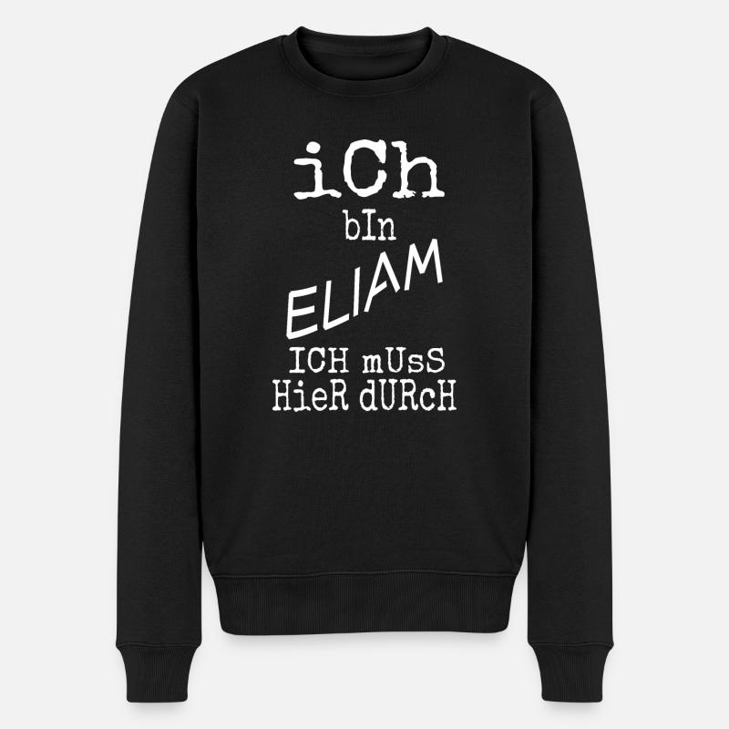 Éliam - Pull Premium bio Homme - noir