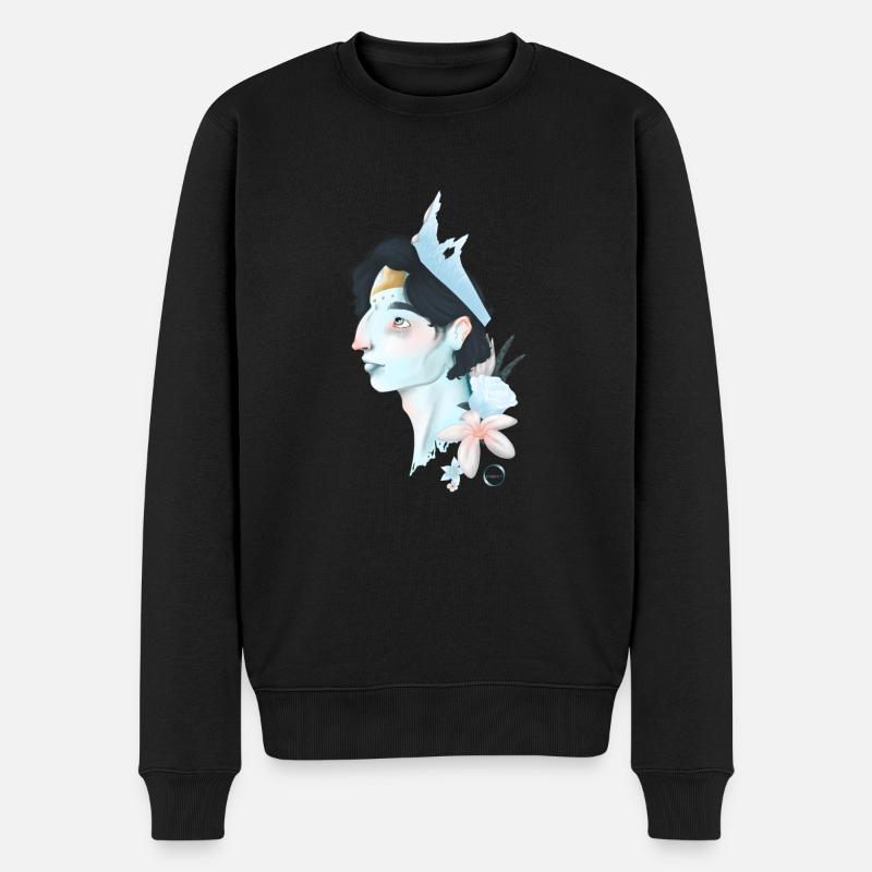 prince de glace (Ise) - Pull Premium bio Homme - noir