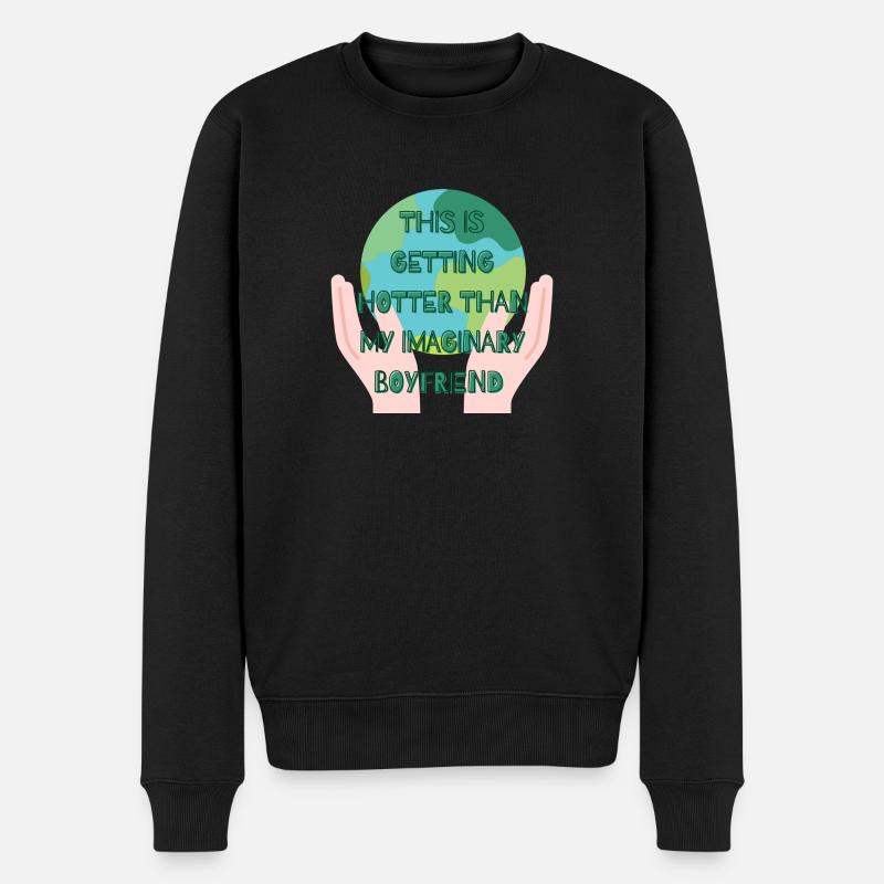 Stopper le réchauffement climatique - Pull Premium bio Homme - noir