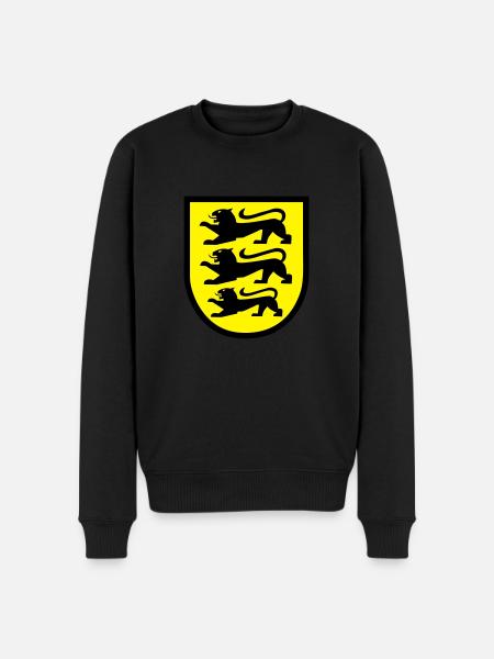 Baden-Württemberg - Männer Premium Bio Pullover - Schwarz